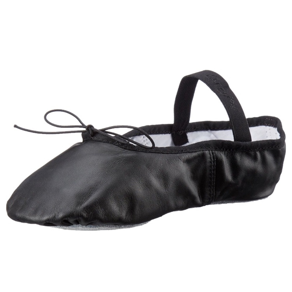 Capezio black leather ballet flats, NWT, 8.5 wide