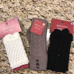 Boot Cuffs and Boot socks👢 by Merona