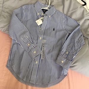 NWT Ralph Lauren Girls button down