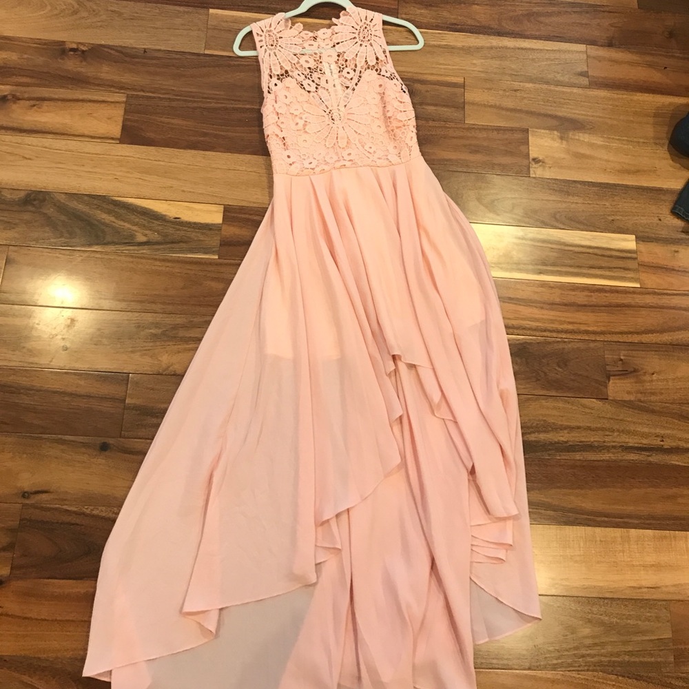 Absolutely stunning blush dress!