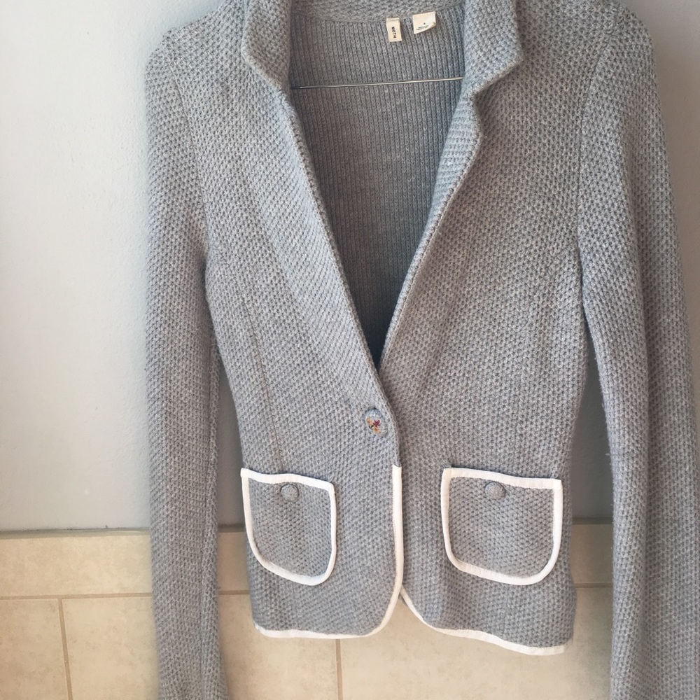 Anthropologie Knit Blazer