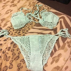 Mint Swim crochet bikini swimwear