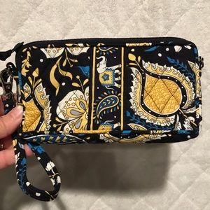 Vera Bradley Ellie Blue Wristlet/Wallet