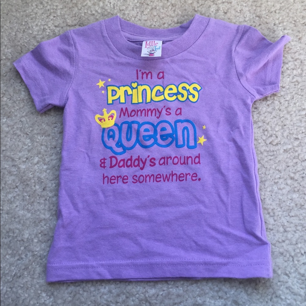 New 6 month purple shirt