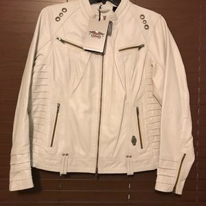 Brand new Harley Leather Riding Jacket. Size 2x.