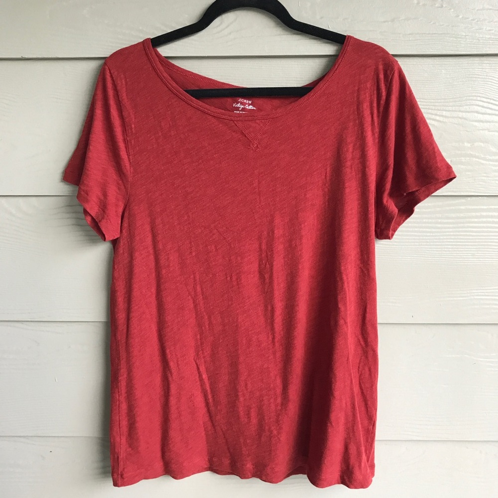 J Crew Vintage Cotton Tshirt. Size XL. never worn
