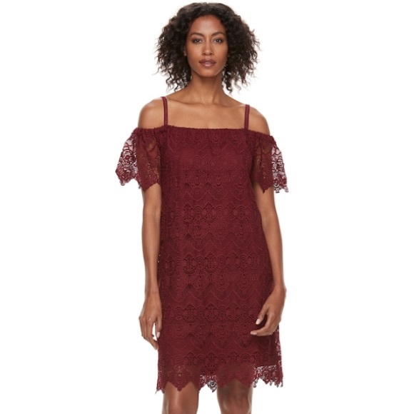 ‼️FINAL PRICE‼️Hope and Harlow evergreen lace dress - Picture 2 of 8