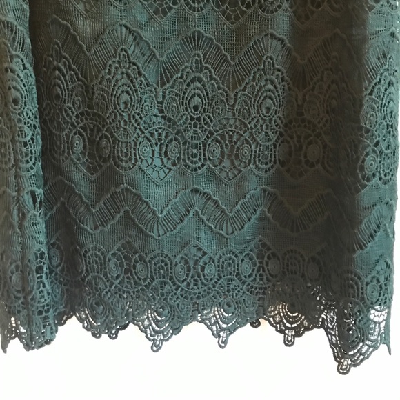 ‼️FINAL PRICE‼️Hope and Harlow evergreen lace dress - Picture 7 of 8