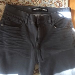 Express grey legging jeans
