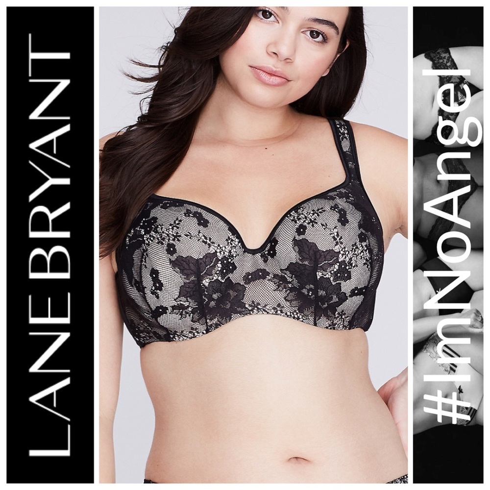 Lane Bryant Cacique Balconette Full Coverage Lace