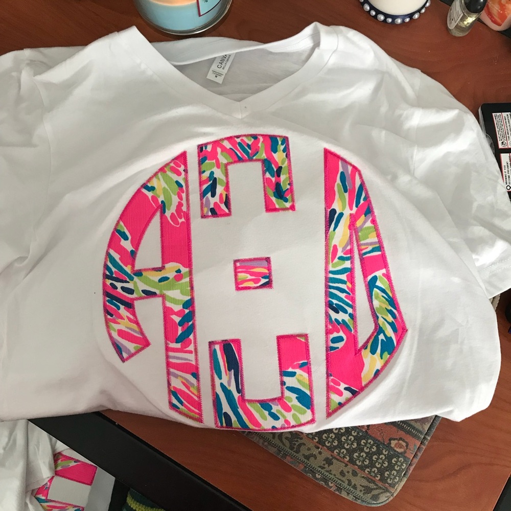 Alpha Xi delta monogrammed shirt