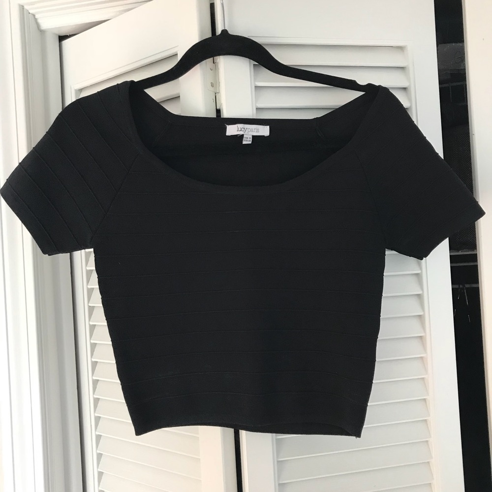 Bloomingdales crop top