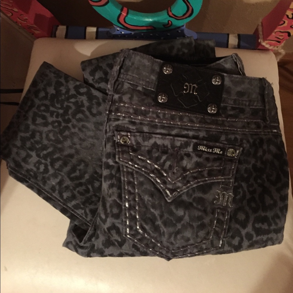 Cheetah Miss Me Jeans