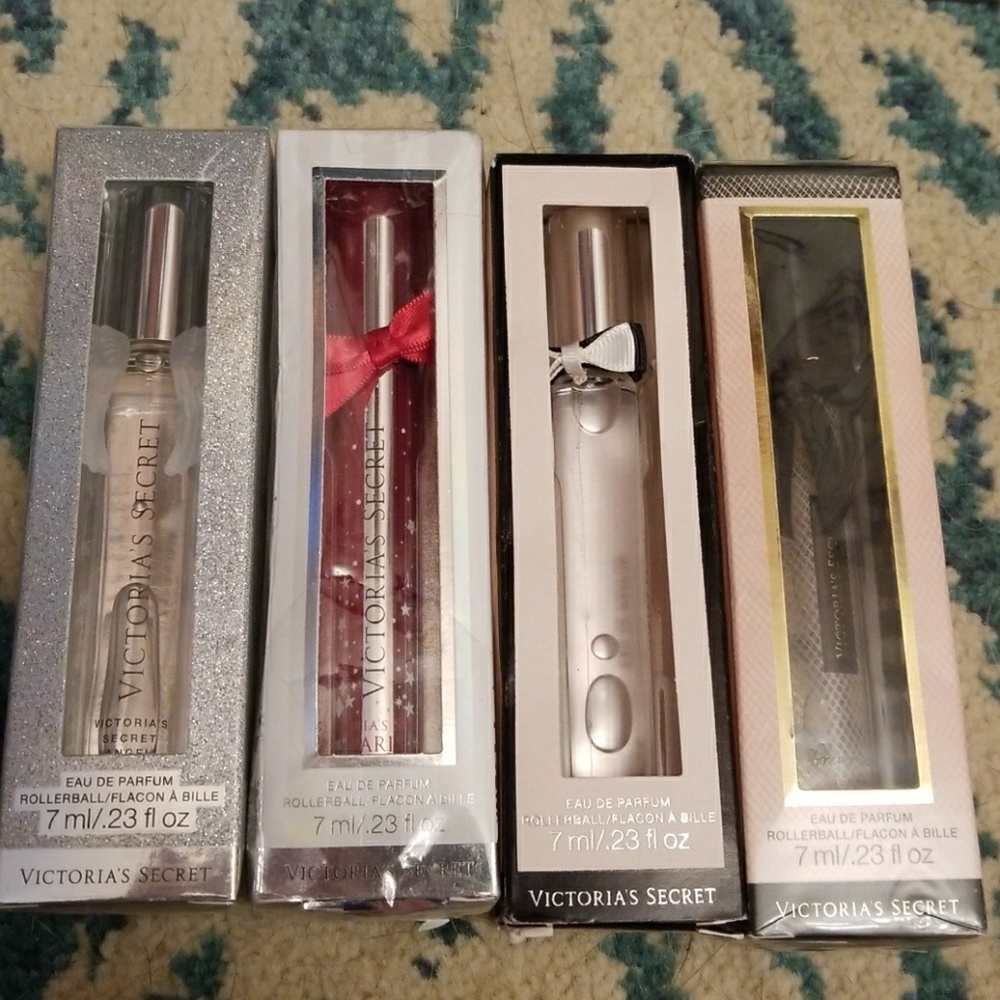 4 VS rollerball perfumes