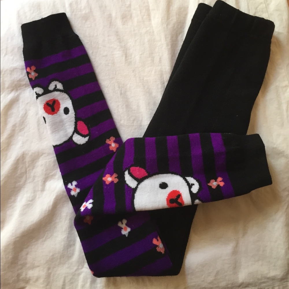 Teddy Bear Leggings NWOT