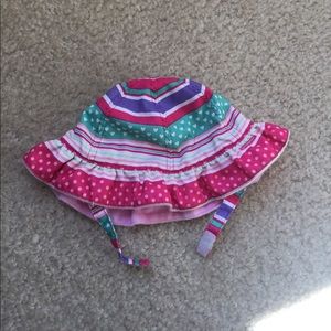 Colorful 0-6 month baby hat