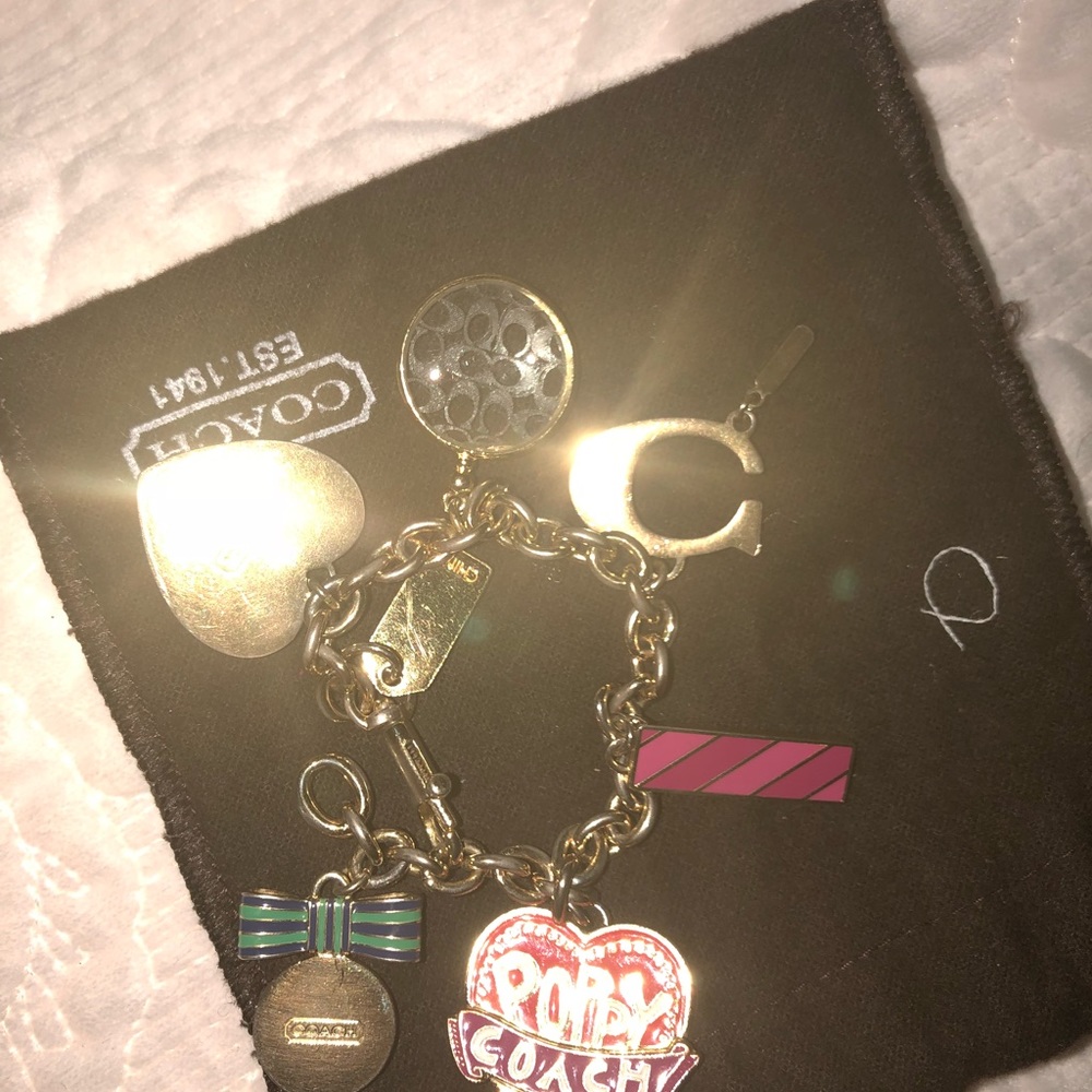 100% Genuine COACH POPPY Bracelet USED