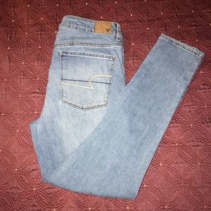 AEO Women's High Rise Jegging Super Stretch Jeans