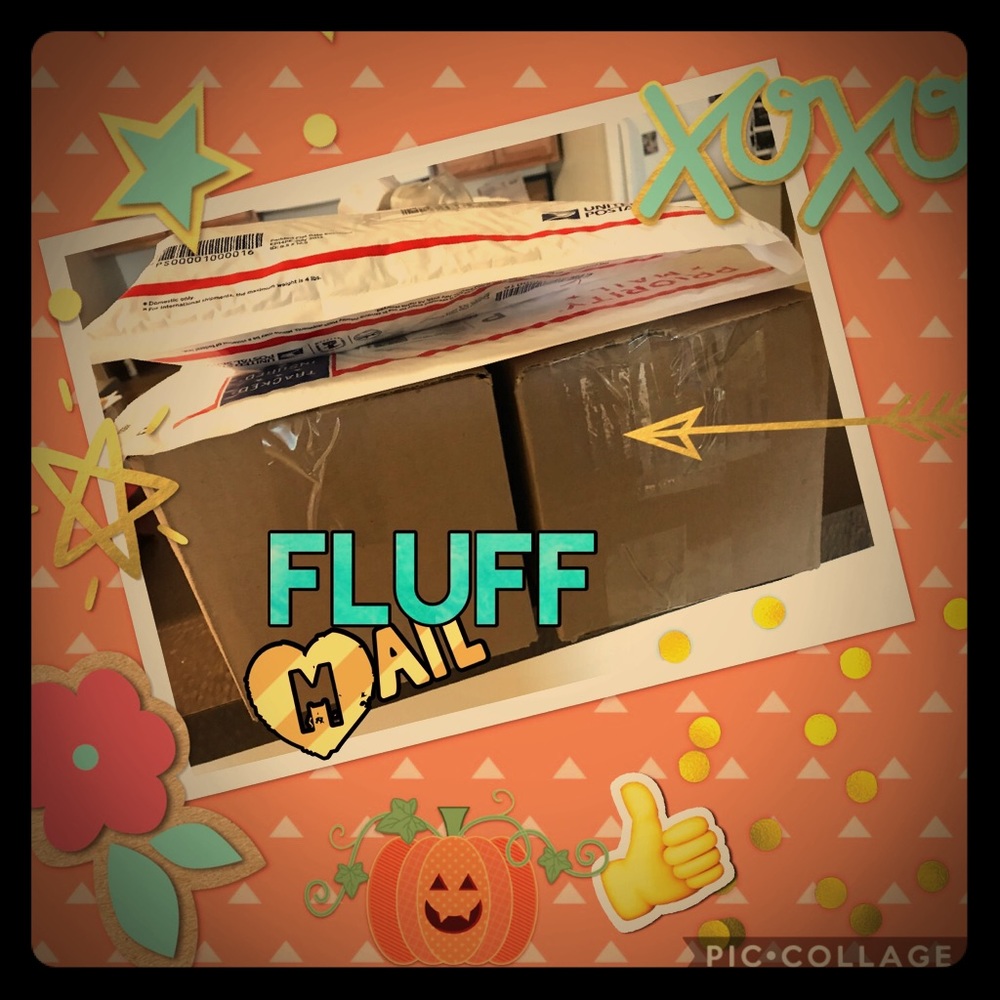 ❤️✌🏿Fluff mail going out today🌈💕🙏🏻