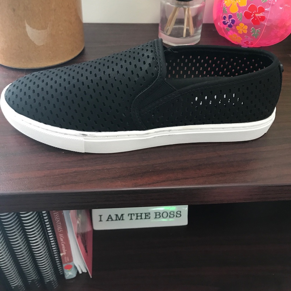 Brand new slip on shoes from Steve Madden.