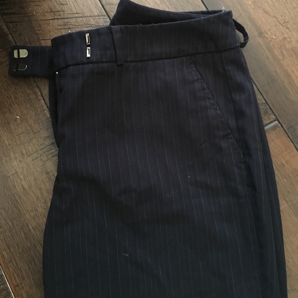 Navy pinstripe dress pants - Picture 2 of 2