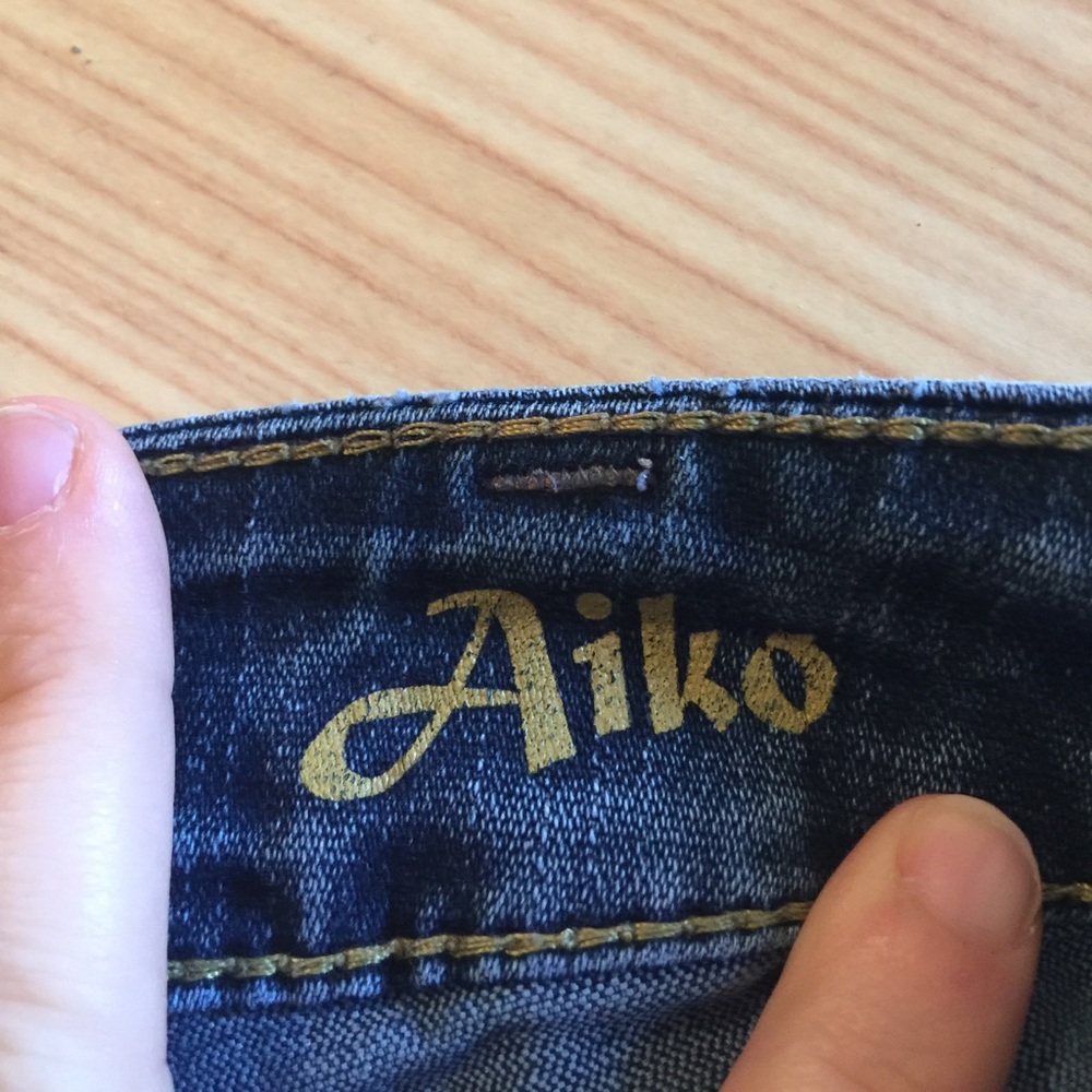 Aiko silver Jeans size 15