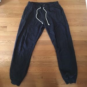 H&M Navy Blue Sweatpants