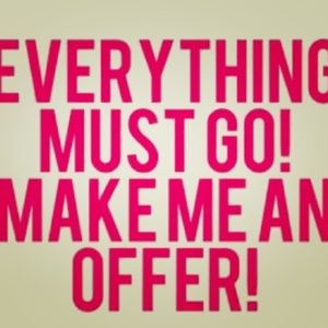 Prices are negotiable!  Bundle and save!