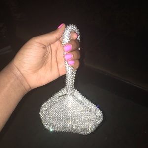 Sparkly wristlet