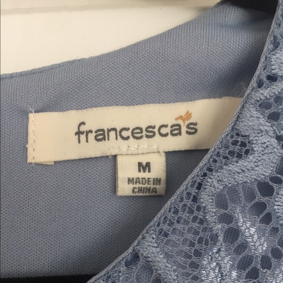 Light blue lace dress - Picture 3 of 4