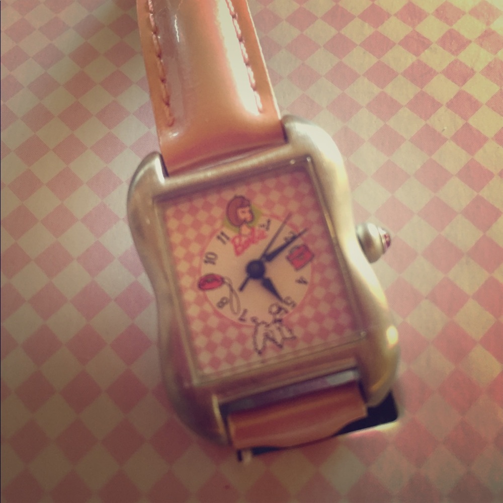 Numbered Rare Fossil Barbie Poodle Parade Watch