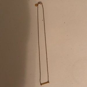 Gorjana Gold Mini Bar Necklace