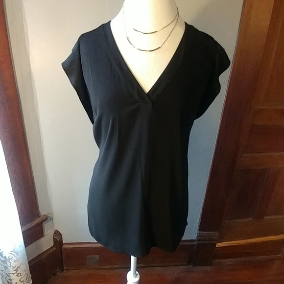 White House Black Market Tops - WHBM black cap sleeve