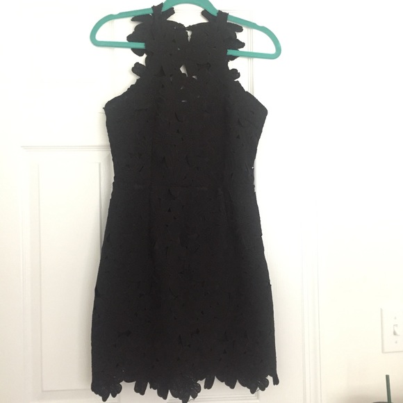 Open back black dress NWT - Picture 2 of 5