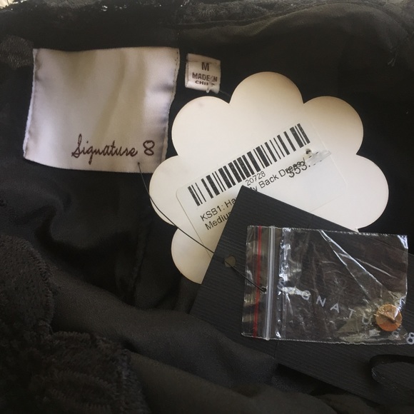 Open back black dress NWT - Picture 5 of 5