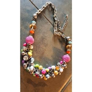 Multicolor Cheerful Statement Necklace