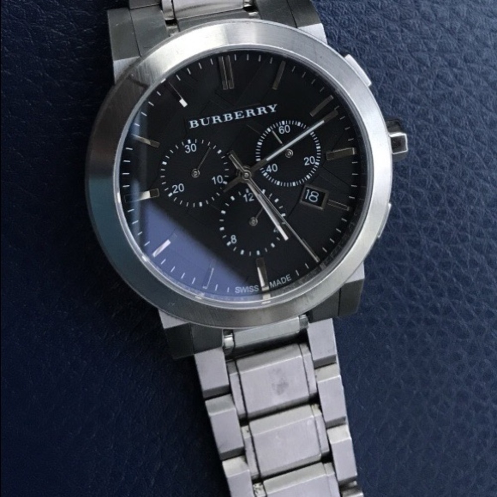 Men's Burberry chronograph watch