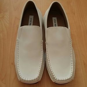 NWOT-Steve Madden men's leather casual loafers