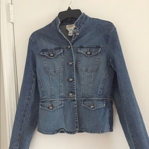 Talbots Jean Jacket