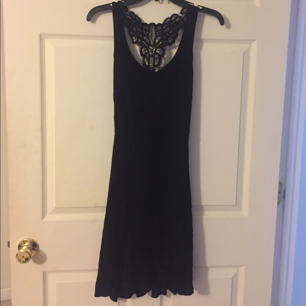 Adam Levine Black Dress with Pretty Back
