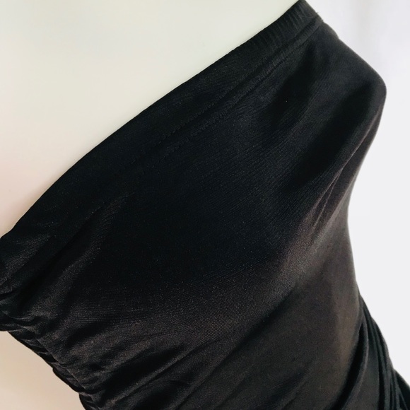 Adjustable Black Semi-Stretchy Dress - Picture 4 of 4