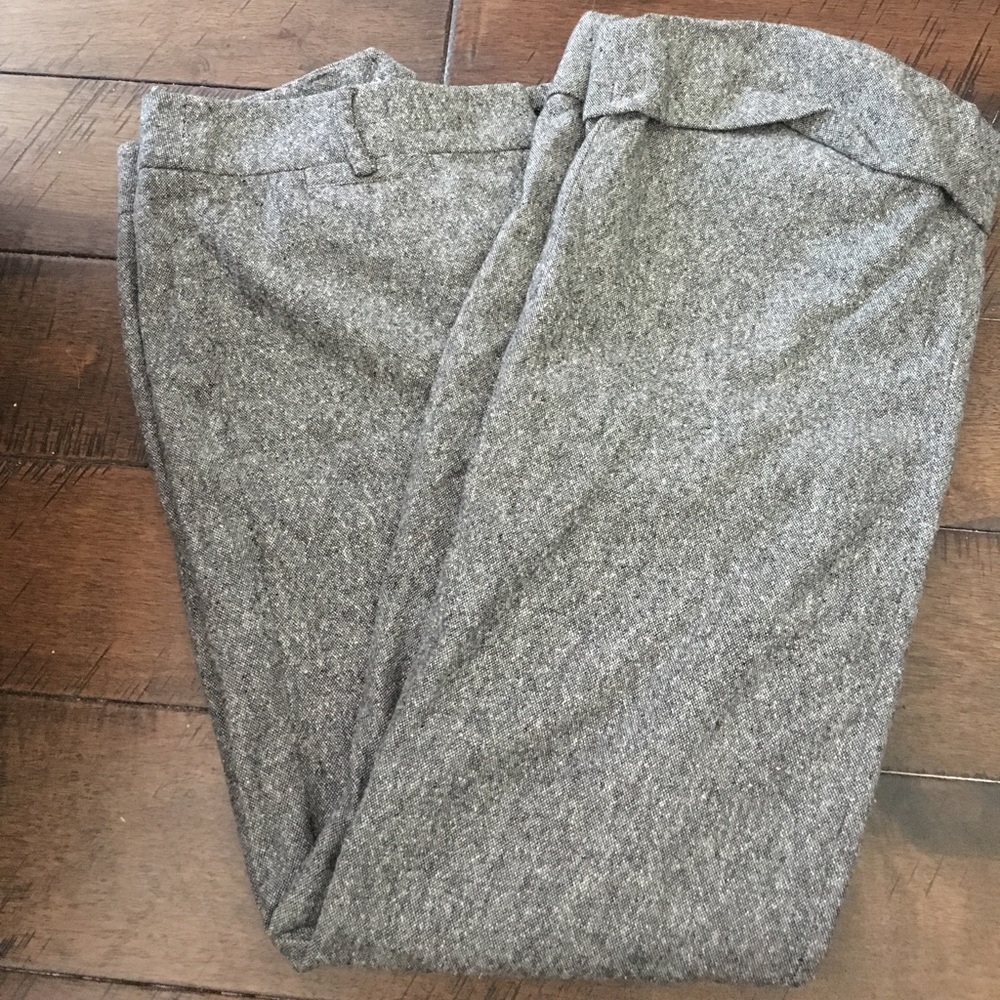 Grey heathered dress pants