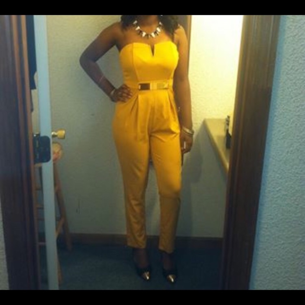 Strapless Jumpsuit