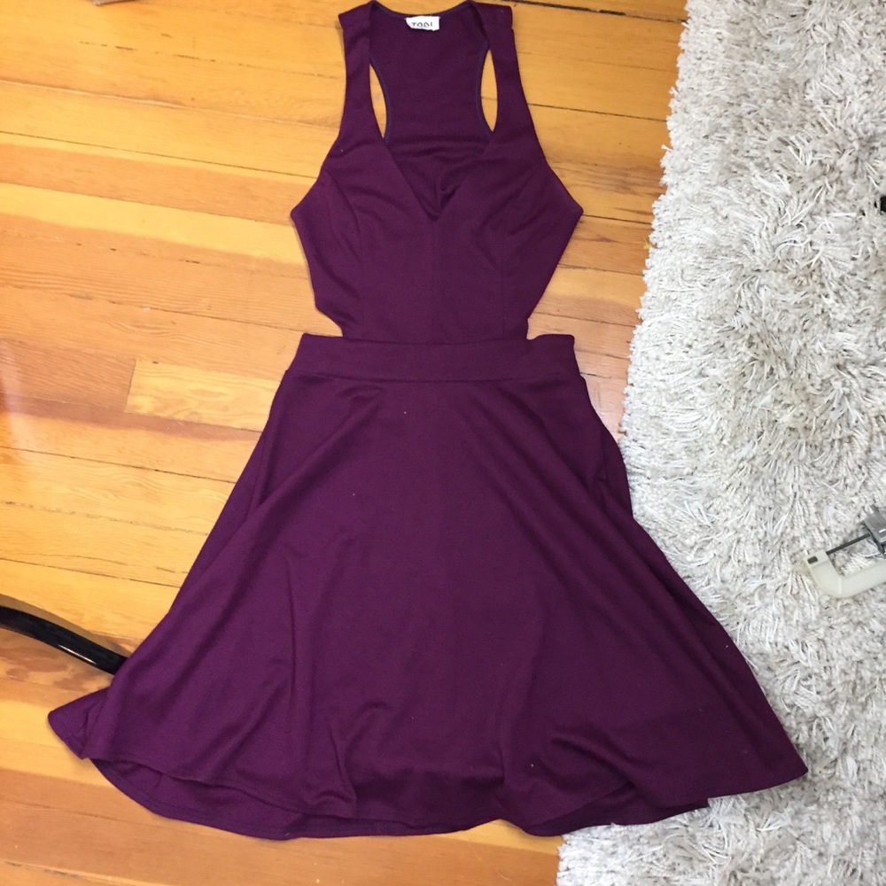 TOBI Backless Swing Dress