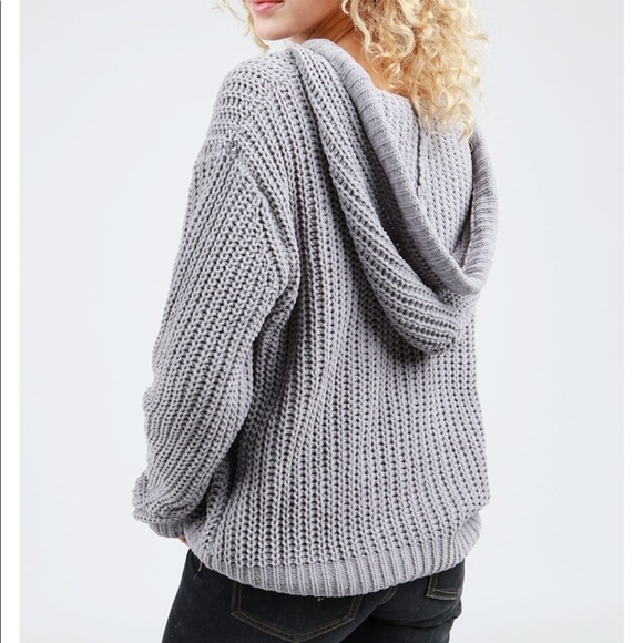 🔴FINAL PRICE ✨LAST 1✨ Off White Chenille Hoody - Picture 5 of 8