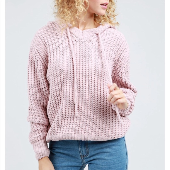 🔴FINAL PRICE ✨LAST 1✨ Off White Chenille Hoody - Picture 3 of 8