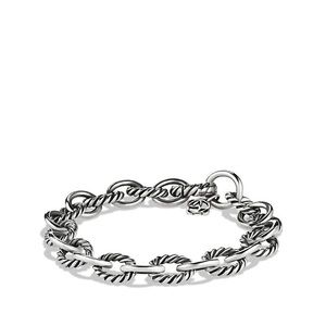 Medium Oval Link Bracelet With Cloth and Bag