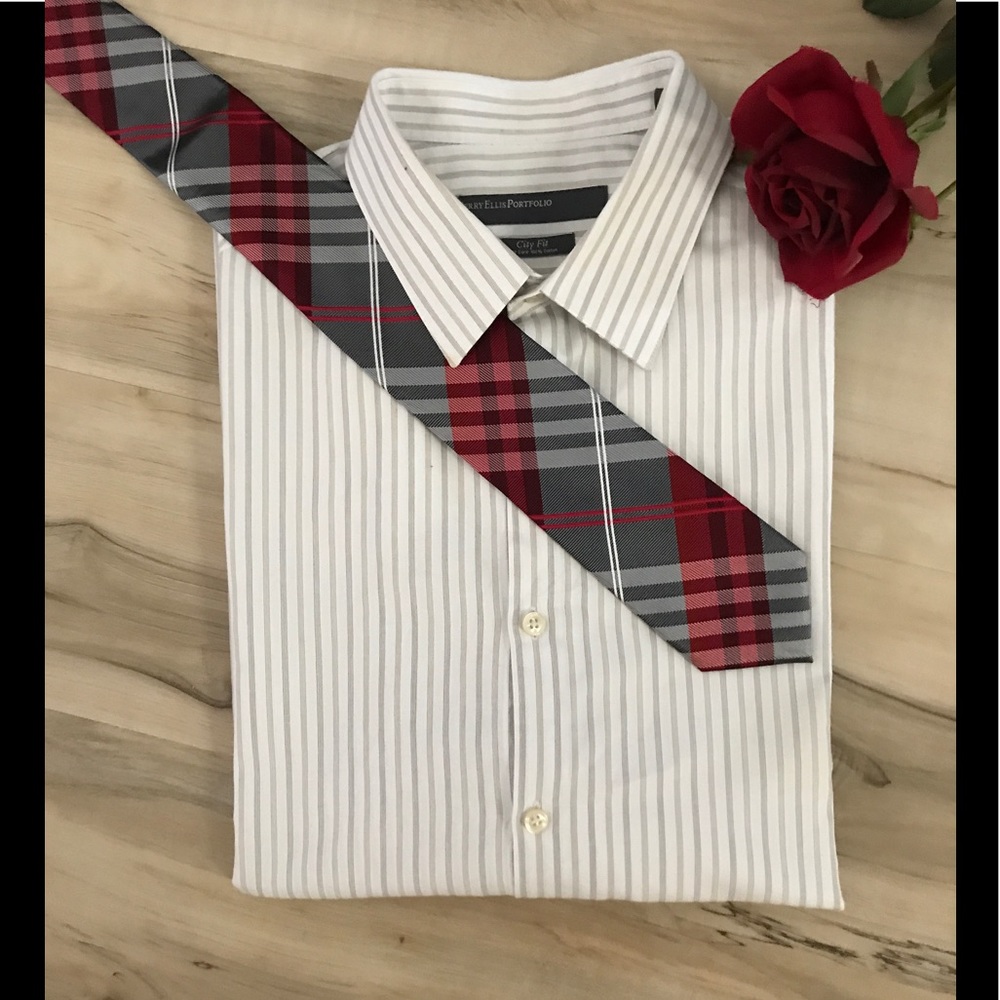 Perry Ellis Portfolio City Fit XL Shirt