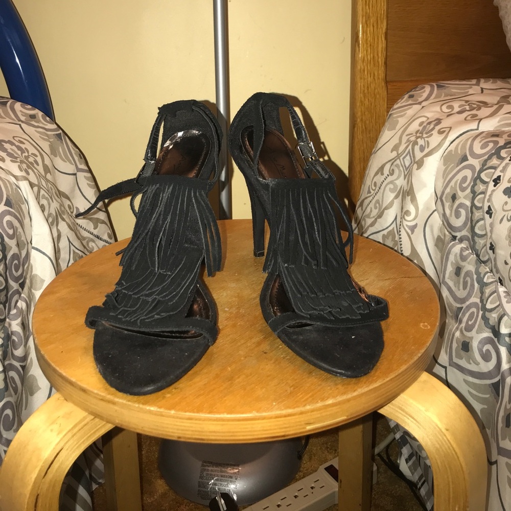 Black heels