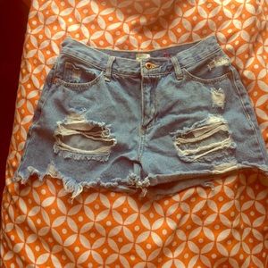 Jean shorts